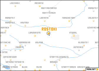 map of Rostoki