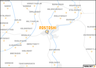 map of Rostoshi