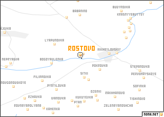 map of Rostovo