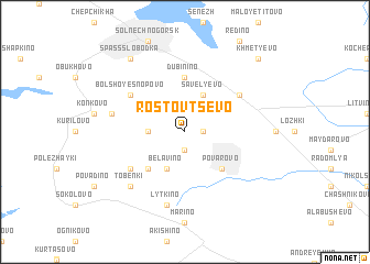 map of Rostovtsevo