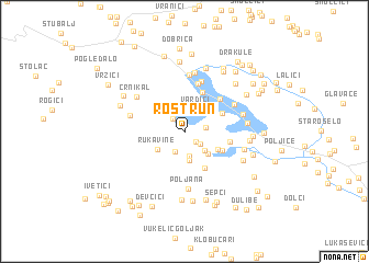 map of Rostrun