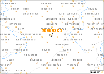 map of Rosuszka