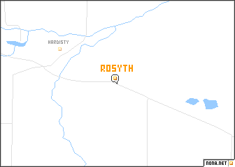 map of Rosyth