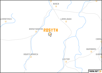 map of Rosyth