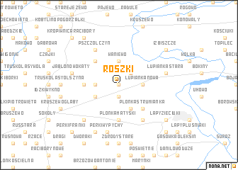 map of Roszki