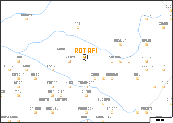 map of Rotafi