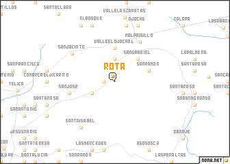 map of Rota