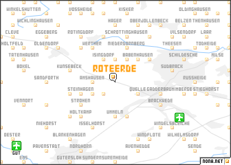 map of Rote Erde