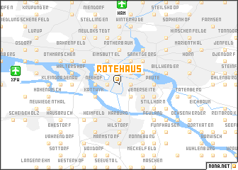 map of Rotehaus
