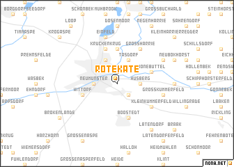 map of Rotekate