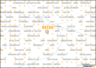 map of Rotem