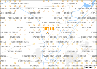 map of Rotem