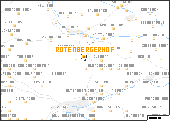 map of Rotenbergerhof