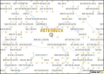 map of Rotenbuck