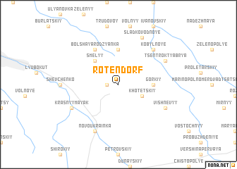 map of Rotendorf