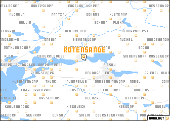 map of Rotensande