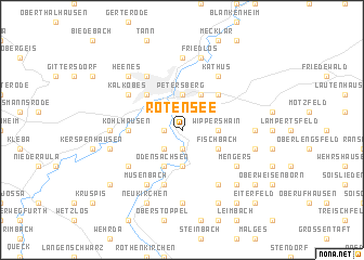 map of Rotensee