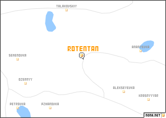 map of Rotentan