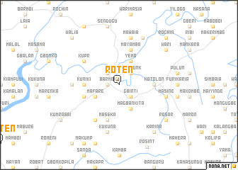 map of Roten