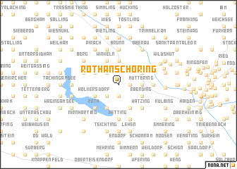 map of Rothanschöring