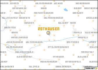 map of Rothausen