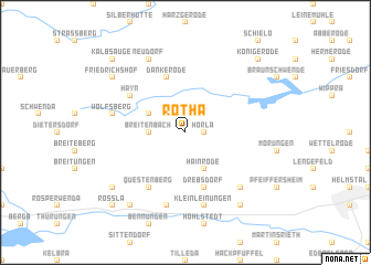 map of Rotha