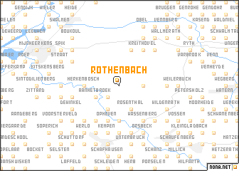 map of Rothenbach