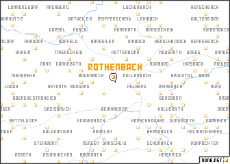 map of Rothenbach