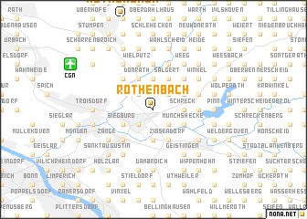 map of Rothenbach