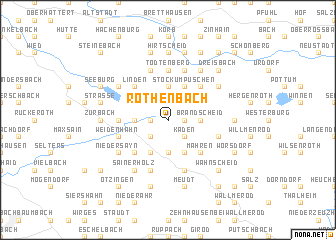 map of Rothenbach