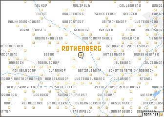 map of Rothenberg