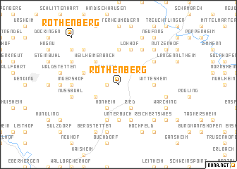 map of Rothenberg