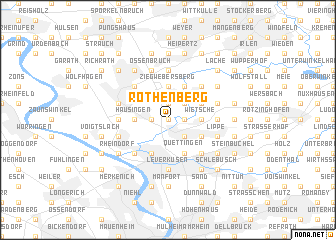map of Rothenberg