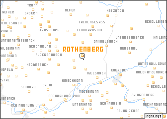 map of Rothenberg