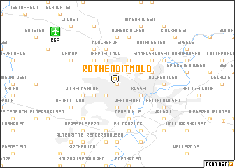 map of Rothenditmold