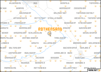 map of Rothensand