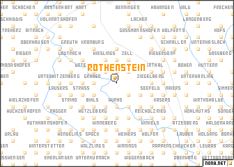 map of Rothenstein