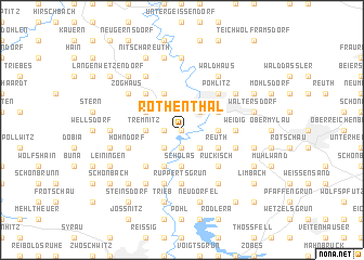 map of Rothenthal