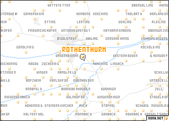 map of Rothenthurm