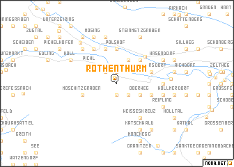 map of Rothenthurm