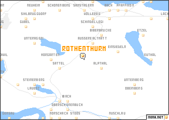 map of Rothenthurm