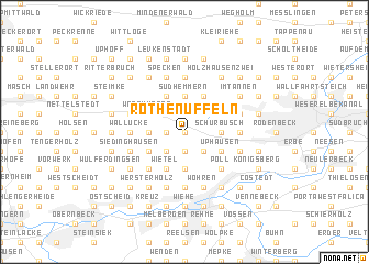 map of Rothenuffeln