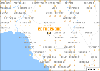 map of Rotherwood