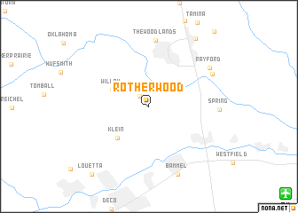 map of Rotherwood