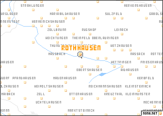 map of Rothhausen