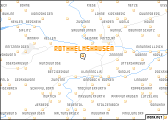 map of Rothhelmshausen