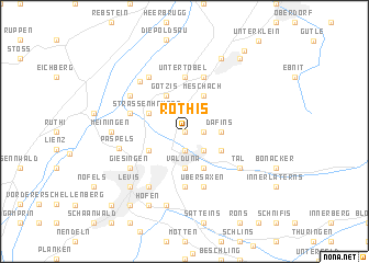 map of Röthis