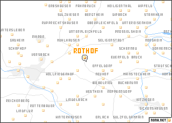 map of Rothof