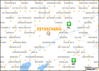 map of Rothschwaig