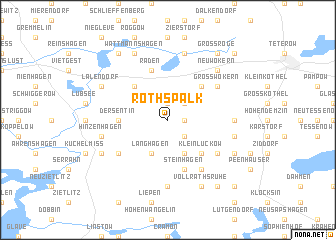 map of Rothspalk